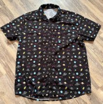 Buc-ees Outer Space Camp Shirt Button Up Mens Size Medium Buccees Bucees - £15.20 GBP