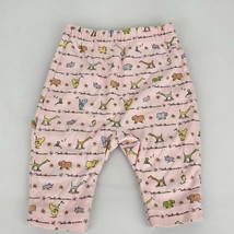 Carters John Lennon Vintage Baby Girl Clothes Pink Animals Pants 0-3 - £13.47 GBP