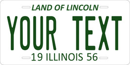 Illinois 1956 License Plate Personalized Custom Car Auto Bike Motorcycle Moped - £8.65 GBP+