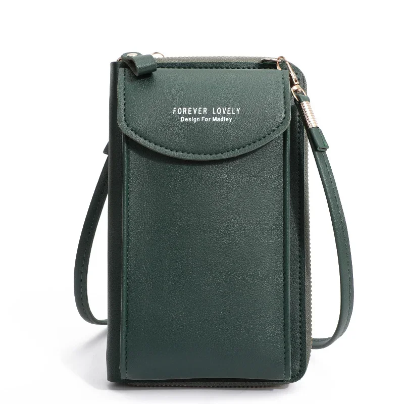 Free Shipping Fashion Cellphone Shoulder Bag Women PU Leather Crossbody Bag Hand - £15.42 GBP