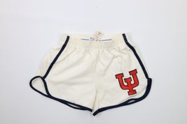 NOS Vintage 80s Champion Womens Small University of Illinois Shorts White USA - £93.41 GBP