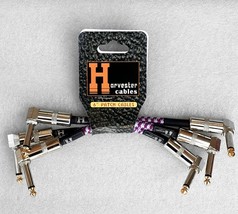 Harvester Patch Cables 3 pack, 6 inch High Quality Tour Grade. B-10 - $29.80