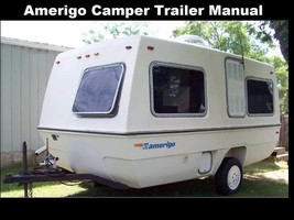 Amerigo Trailer Rv Owners Operations Manua Ls -310pgs For Camper Service &amp; Repair - $22.56