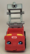 2018 Fisher Price Little People Fire Truck Red With Face - £8.56 GBP