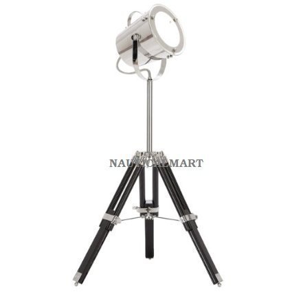 Marine Industrial Adjustable Studio Tripod Table Lamp By Nauticalmart