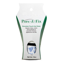 Porc-A-Fix Porcelain Touch-Up Repair Glaze, Briggs, Light Grey, BR-42 - £21.63 GBP