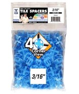 100 Circular rOund TILE SPACERS 3/16&quot; 5 mm 2 sided BLUE Plastic Circle T... - $44.12 CAD