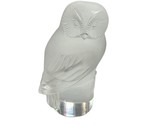 Lalique Crystal Owl paperweight 402240 - $79.00