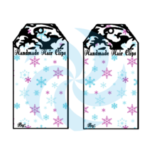 Handmade Hair Clips Tags Digital Clipart Smcp12 - $1.99