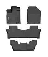 OREALTREND Floor Mats  for Honda Pilot 2016-2022 (2nd Row Bench) TPE All... - $169.99