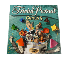 Trivial Pursuit Genus 5 Trivia Board Game Complete Vintage 2000 Hasbro Boardgame - £11.15 GBP