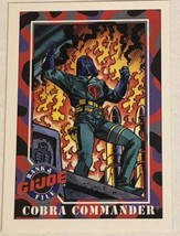 GI Joe 1991 Vintage Trading Card #32 Cobra Commander - $1.97