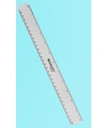 12&quot; Inch Aluminum Metal RULER Cork Back inches metric Metal Edge WESTCOT... - $432.64 MXN