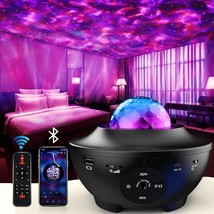 Star Projector 3 In 1 Galaxy Night Light Projector With Remote Control,Music Spe - £39.95 GBP