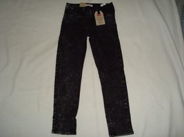 Girls Levis 710 Super Skinny Black Acid Wash Jeans - £13.55 GBP