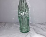 Vintage Green Glass Embossed Coca-Cola Bottle, 6 1/2 Oz Contour Nashvill... - $8.00