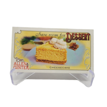 2023 Topps Allen &amp; Ginter Cheesecake #SRFD-1 Save Room for Dessert Mini Card - £1.95 GBP