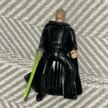 1996 Luke Skywalker Action Figure with Electronic Glowing Light Saber Ha... - $9.18