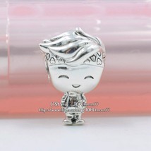 2020 Mother&#39;s Day Release 925 Sterling Silver Teenage Boy Charm  - £14.03 GBP