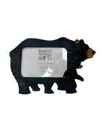 Burton + Burton Gifts Black Bear and Cub Wooden Photo Frame For 4 x 6 Pi... - $17.44 CAD
