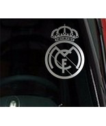 2 UNITS REAL MADRID Chrome Vinyl Decal Car Truck Window STICKER Soccer ... - $8.59
