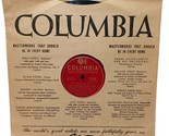  Benny Goodman Stealin Apples / Opus Local 802 Columbia 35362 78 RPM V+ - $24.70