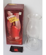 Vintage Pyrex Hurri-Candles Original Box Glass Hurricane Globe MCM 1970s... - $23.22 CAD