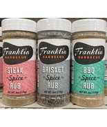 Franklin Barbecue Spice Bundle. 1 of each flavor. BBQ, Brisket and Steak. 6 oz - $69.27
