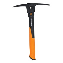 Fiskars 751220-1001 Pro IsoCore Pick/Mattock, 1.5 lb, Orange/Black - £42.82 GBP