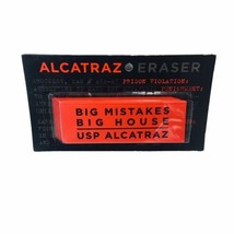 Alcatraz Giant Jumbo XXL Eraser &quot;Big Mistakes Big House&quot; Funny Novelty Gag Gift - £15.22 GBP