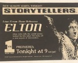 Elton John Live From New Orleans Tv Guide Print Ad VH1 Storytellers Tpa15 - £4.74 GBP