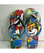 Disney Park Havaianas Colorful Mickey Mouse Flip Flop Sandals Men size 13US - $508.73 MXN