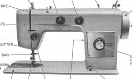 Wards Montgomery Ward URR 1265 Manual Sewing Machine Instruction  - $12.99