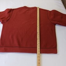 Cabela's RN#56835 Men's Burnt Orange Fleece Pullover Polartec Sweatshirt Size L image 9