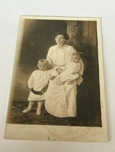 Real Photo Postcard antique 1900s vtg Post Card Haunted Ghost VP Holt Bessie kid - £13.38 GBP
