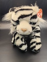 TY - STREAKS - the White Siberian Tiger  - Classic Plush - 13.5” - With Tag. - £18.86 GBP