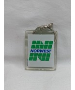 Acrylic Northwest Mortgae Bank Promotional Keychain 1 1/2&quot; - $13.86