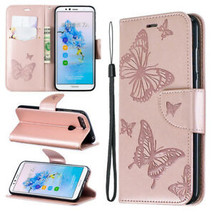 For Huawei Y5 Y6 Y7 2018 Butterfly Magnetic Flip Leather Wallet Stand Ca... - £41.56 GBP