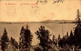 VINTAGE POSTCARD- LAKE WASHINGTON, NEAR SEATTLE BK62 - £3.13 GBP