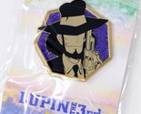 Lupin the Third 3rd Part 5 Daisuke Jigen Portrait Glitter Enamel Pin Figure - $19.99