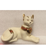 1999 Lenox Egyptian Cat Porcelain Ivory Figurine 4.75&quot; *No Box/Display* BT1 - $40.67 CAD