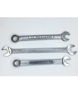  Craftsman SAE &amp; MM Combination/ Tapper Wrenches Lot of 3Pcs Sizes Vary - $14.65