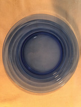2 Blue Moderntone 7.75 Inch Lincheon Plates Depression Glass Mint - $14.99