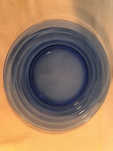 2 Blue Moderntone 7.75 Inch Lincheon Plates Depression Glass Mint - £12.05 GBP