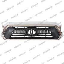 Bumper Grill Chrome Front Grille Fit For TOYOTA TACOMA 2012-2015 Insert ... - £124.80 GBP