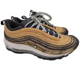 Women Size 8 Nike Air Max 97 Low Golden Gals Shoes DO5881-700 Metallic G... - $39.55