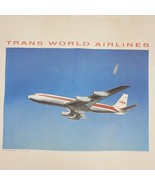Vintage Trans World Airlines Poster ART TWA Starstream 22x17&quot; - €166,73 EUR