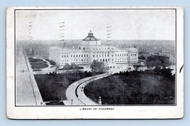 Library of Congress Building Washington DC  1910 DB Postcard N1 - £3.17 GBP