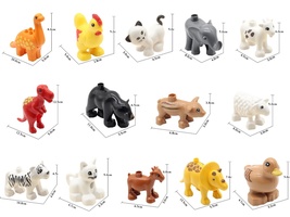 Variety Original Animal Big Blocks Bricks Supplement Kids Education Toys Gift - £8.35 GBP