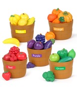 Learning Resources Farmer&#39;S Market Color Sorting Set - Play Food For Kids, - €35,91 EUR